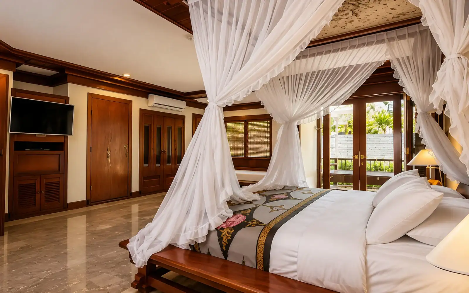 Spacious Garden Suite interior at Grand Balisani Suites Bali