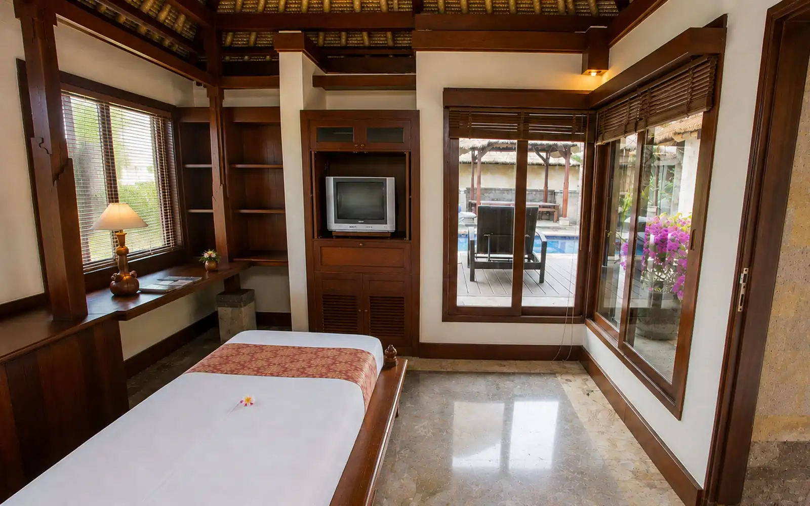 Private living area inside Sani One-Bedroom Villa at Grand Balisani Suites Bali